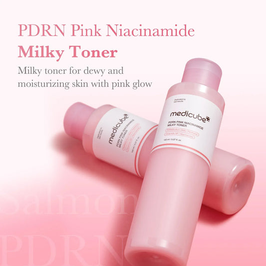 MEDICUBE PDRN PINK NIACINAMID MILKY TONER 30 ML