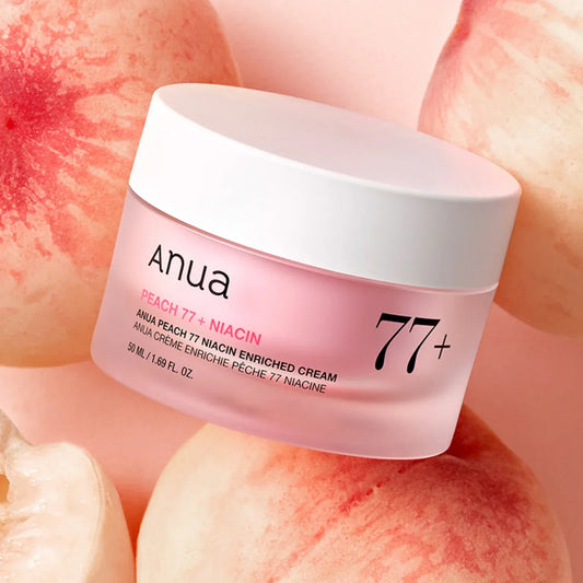 ANUA Peach Crème -نوا كريم الخوخ 77% غنى بالنياسين 50 مل